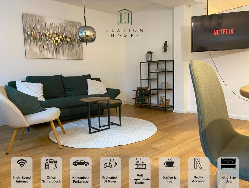 Traumhafte Business & Relax Wohnung Direkt Im Stadtkern Oettingens By Elation Homes Oettingen in Bayern Екстериор снимка